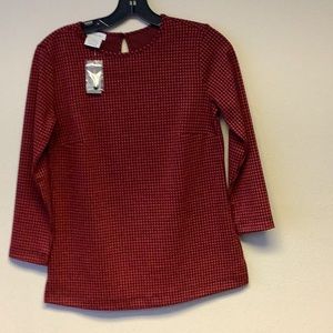 Van Heusen stretch women’s blouse 3/4 sleeve